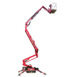 Mobile spider boom - 13m (43ft) Tracks - Mega Hire