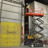 Scissor Lift - 7.9m (26ft) electric - Mega Hire