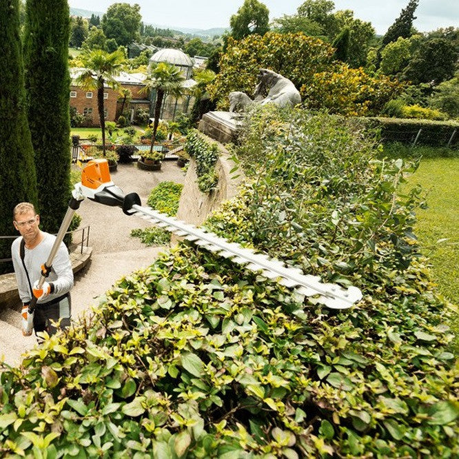 Long handled hedge trimmer stihl cheap