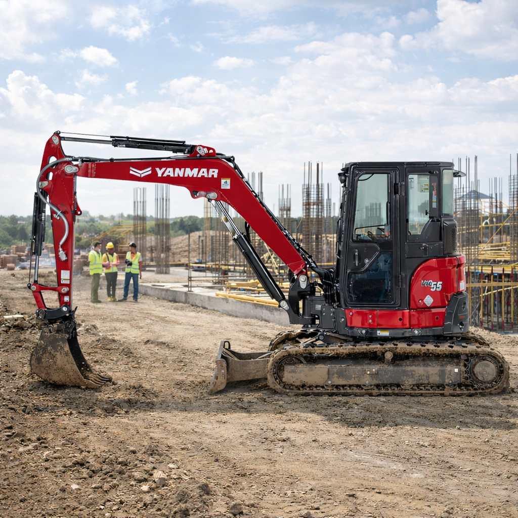 Excavators - up to 8T