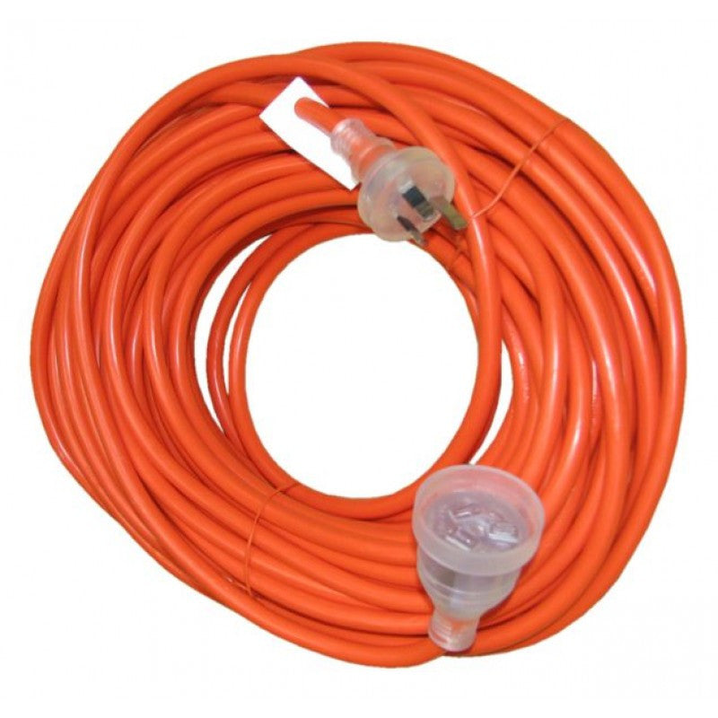 Power extension lead 15A - 30m long - Mega Hire