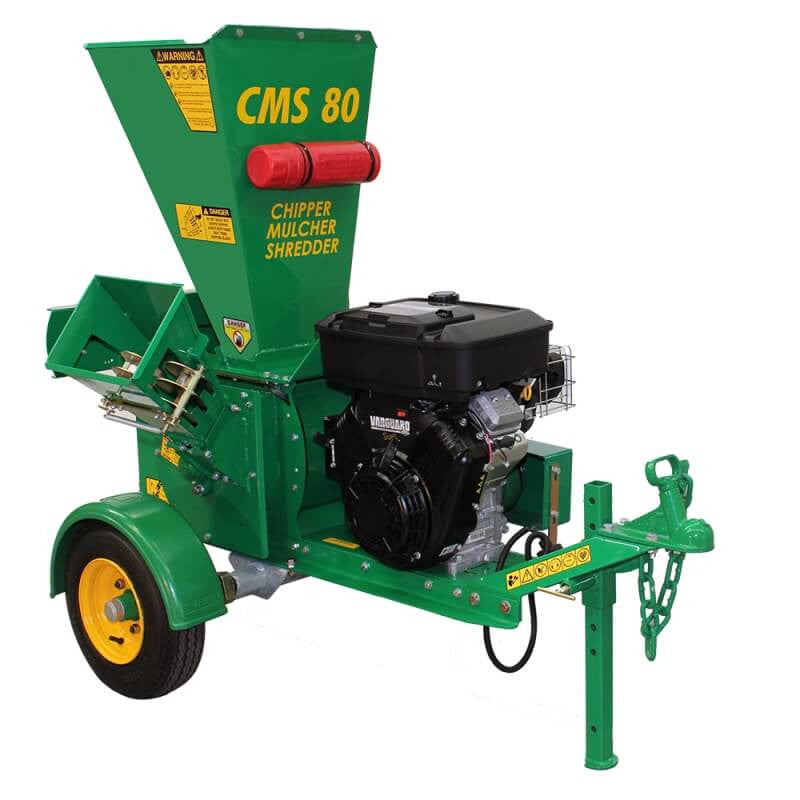 Wood chipper - 60mm Petrol - Mega Hire