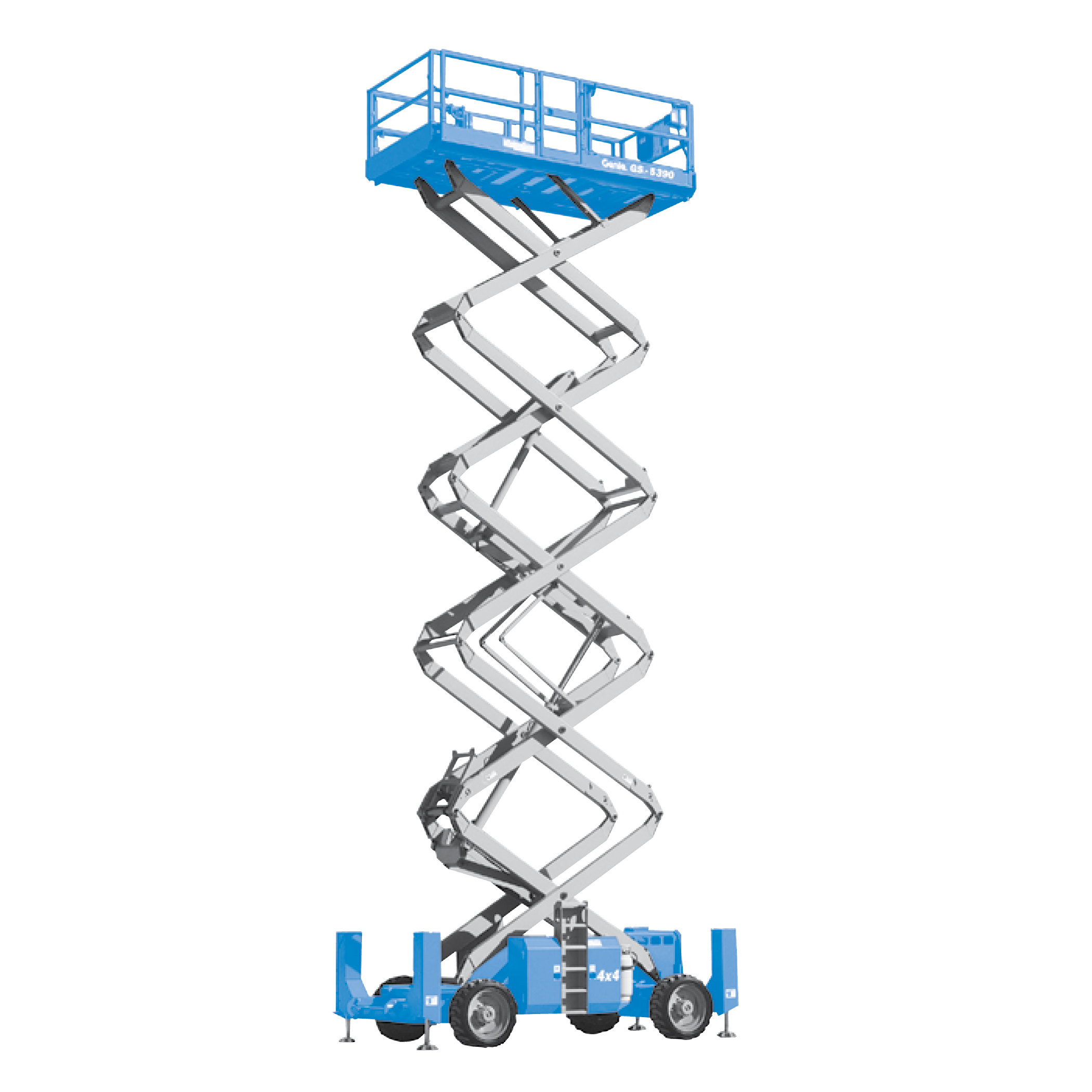 Scissor Lift - 12m (40ft) Rough Terrain - Mega Hire