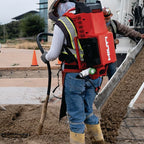Concrete vibrator - Backpack (Battery)