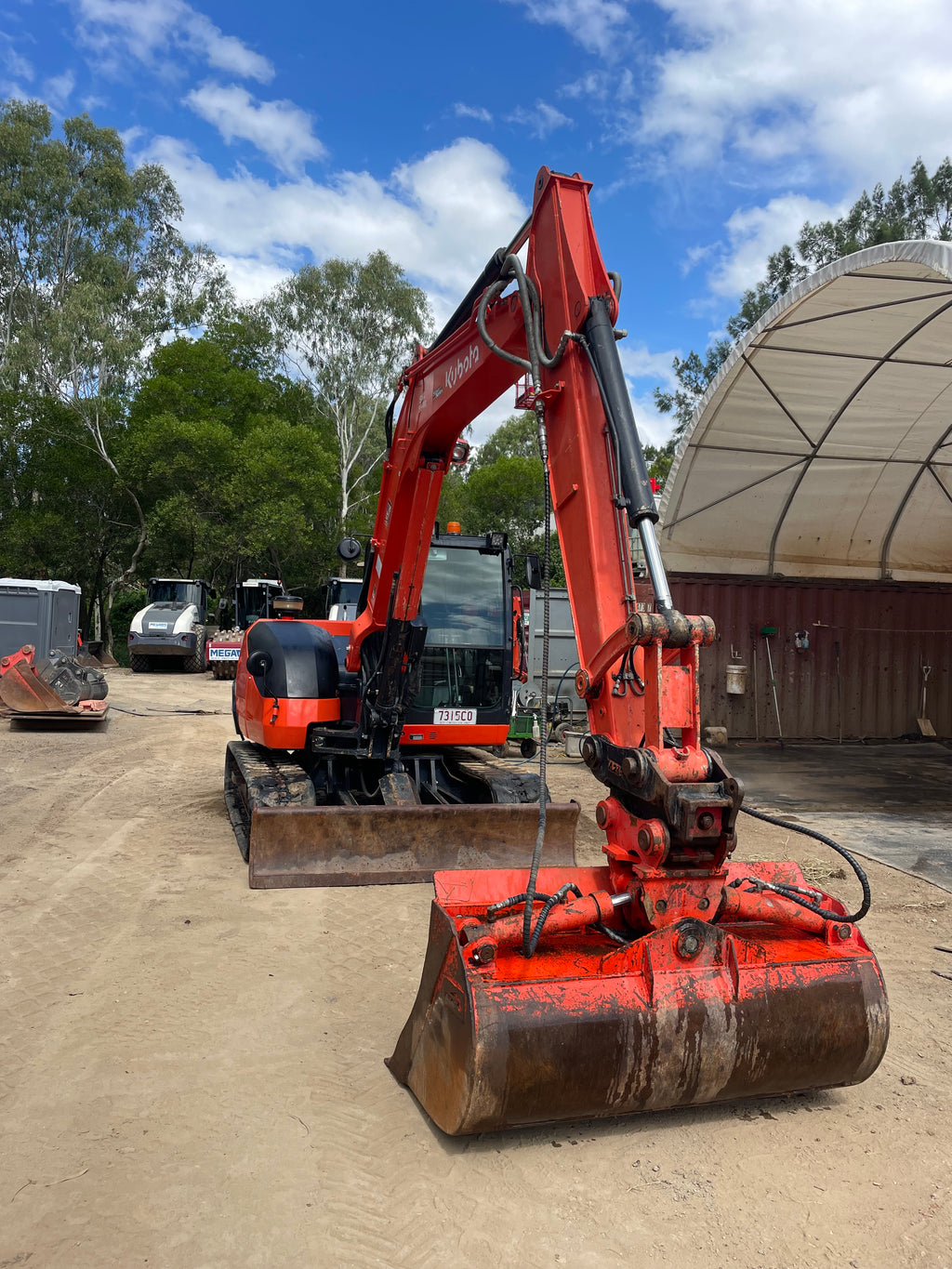 2022 Kubota KX080-3