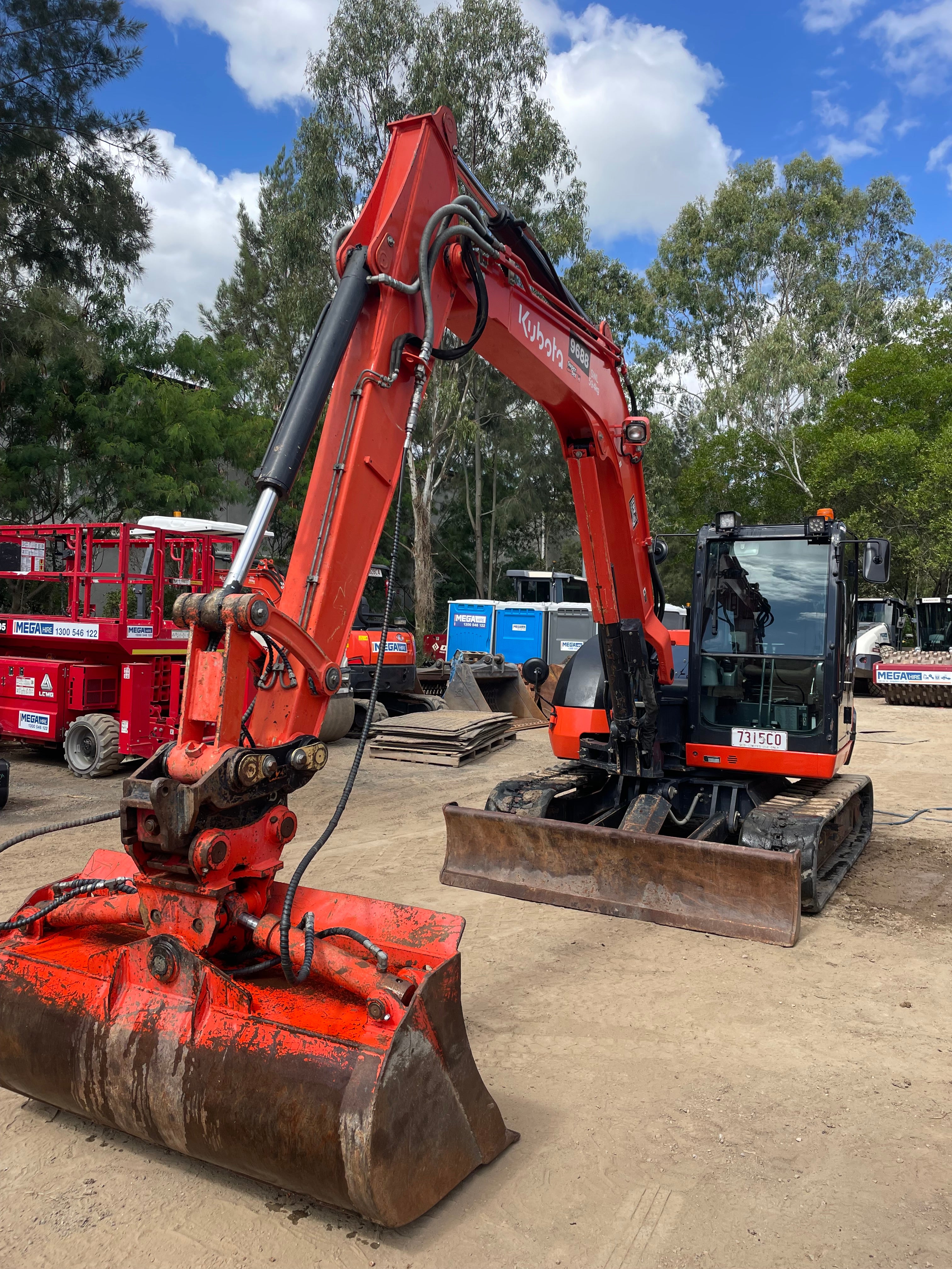 2022 Kubota KX080-3