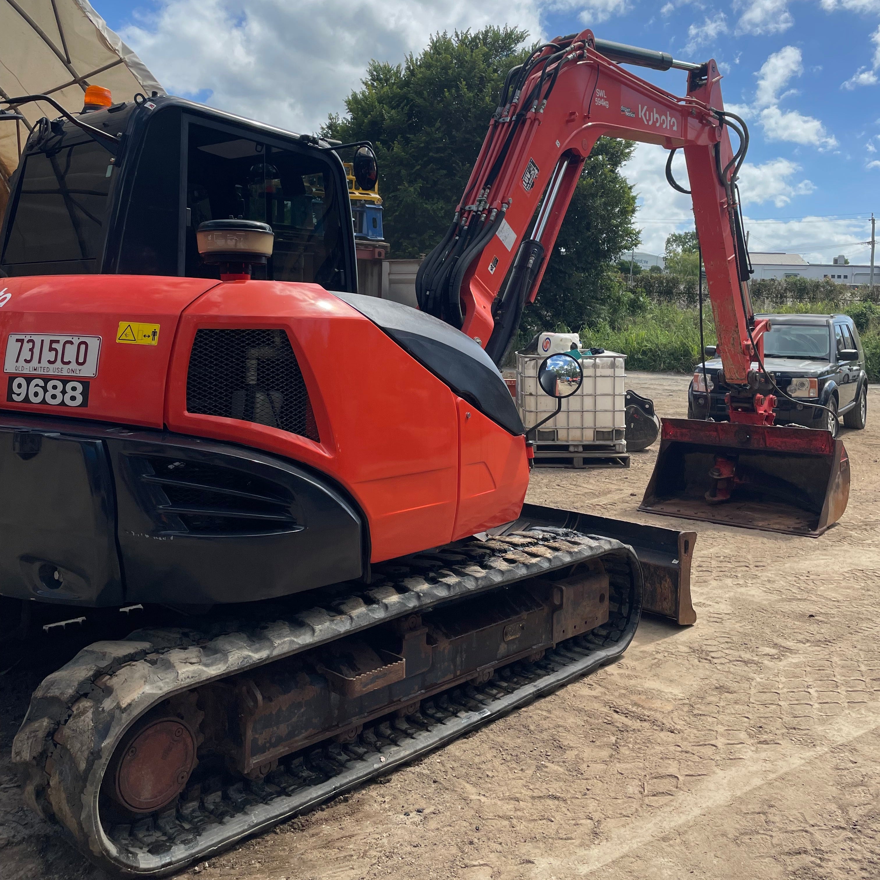 2022 Kubota KX080-3