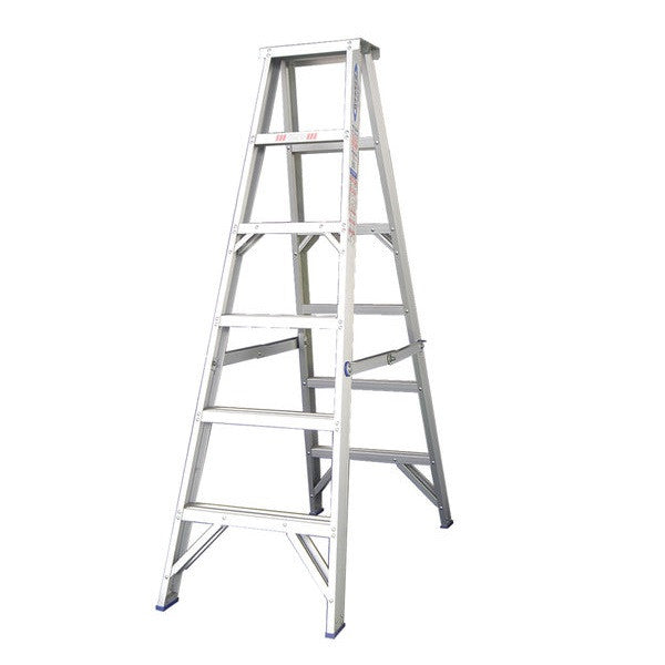 Step ladders - double sided Aluminium - Mega Hire