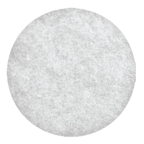 Polivac polishing pad - 400mm WHITE