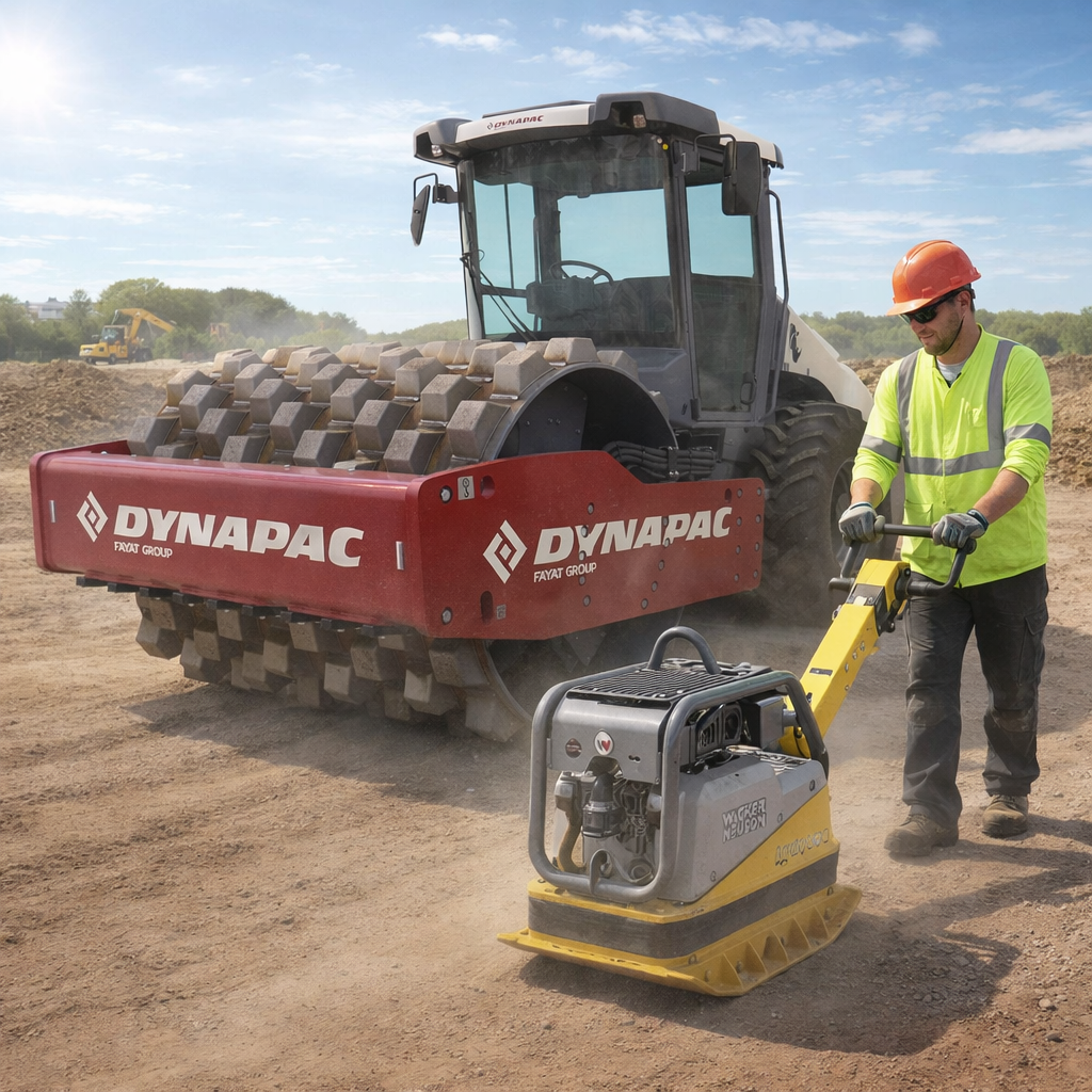 earthmoving and compaction equipment hire