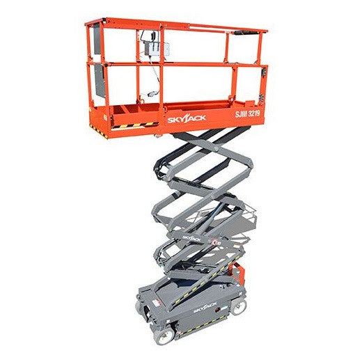 Scissor Lift - 5.8m (19ft) electric - Mega Hire