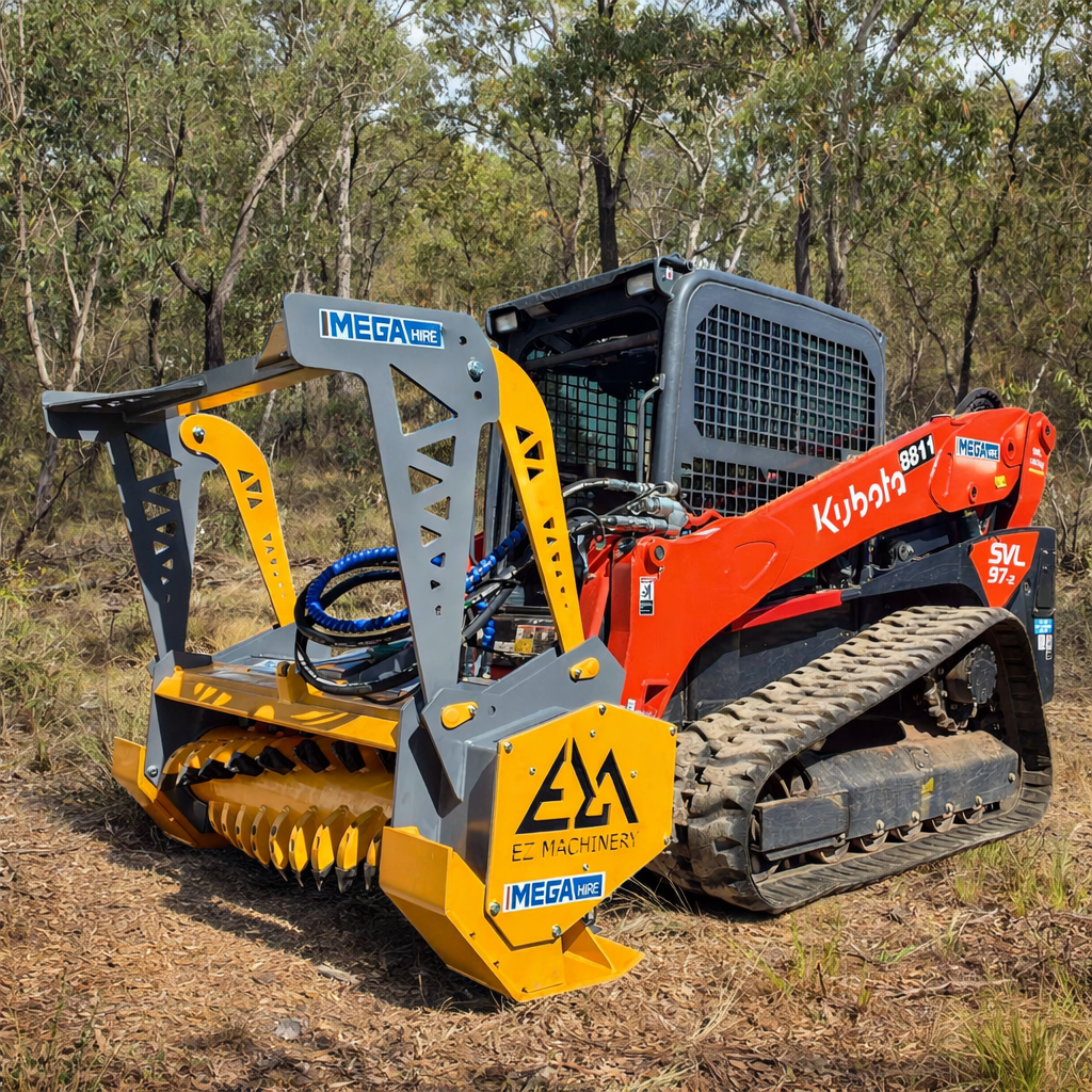 Skid steer attachment hire