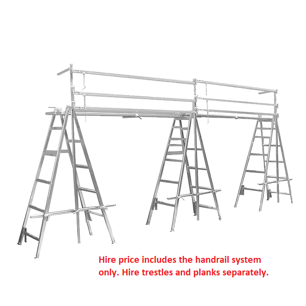 Trestle Hand Rail - Double Bay