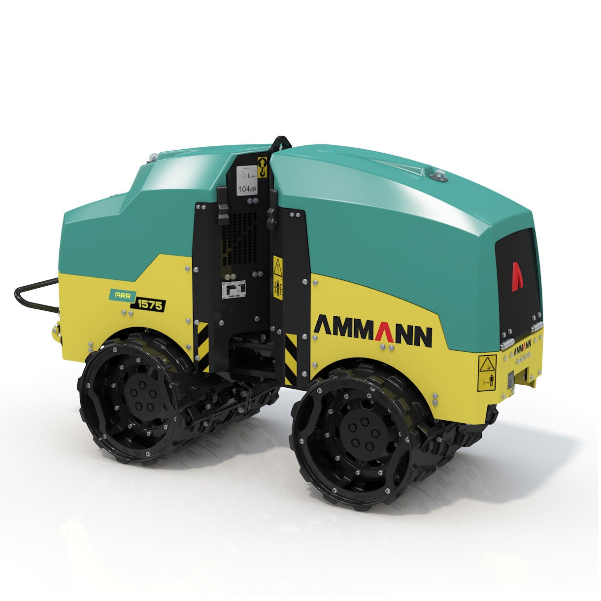 Trench Roller - articulated pad foot - Mega Hire
