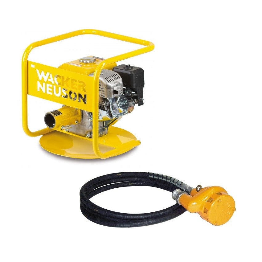 Flex Drive Trash Pump Kit - Petrol - Mega Hire