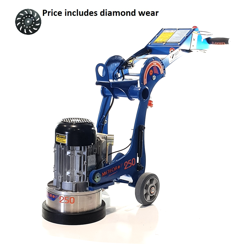250mm Concrete grinder - Mega Hire