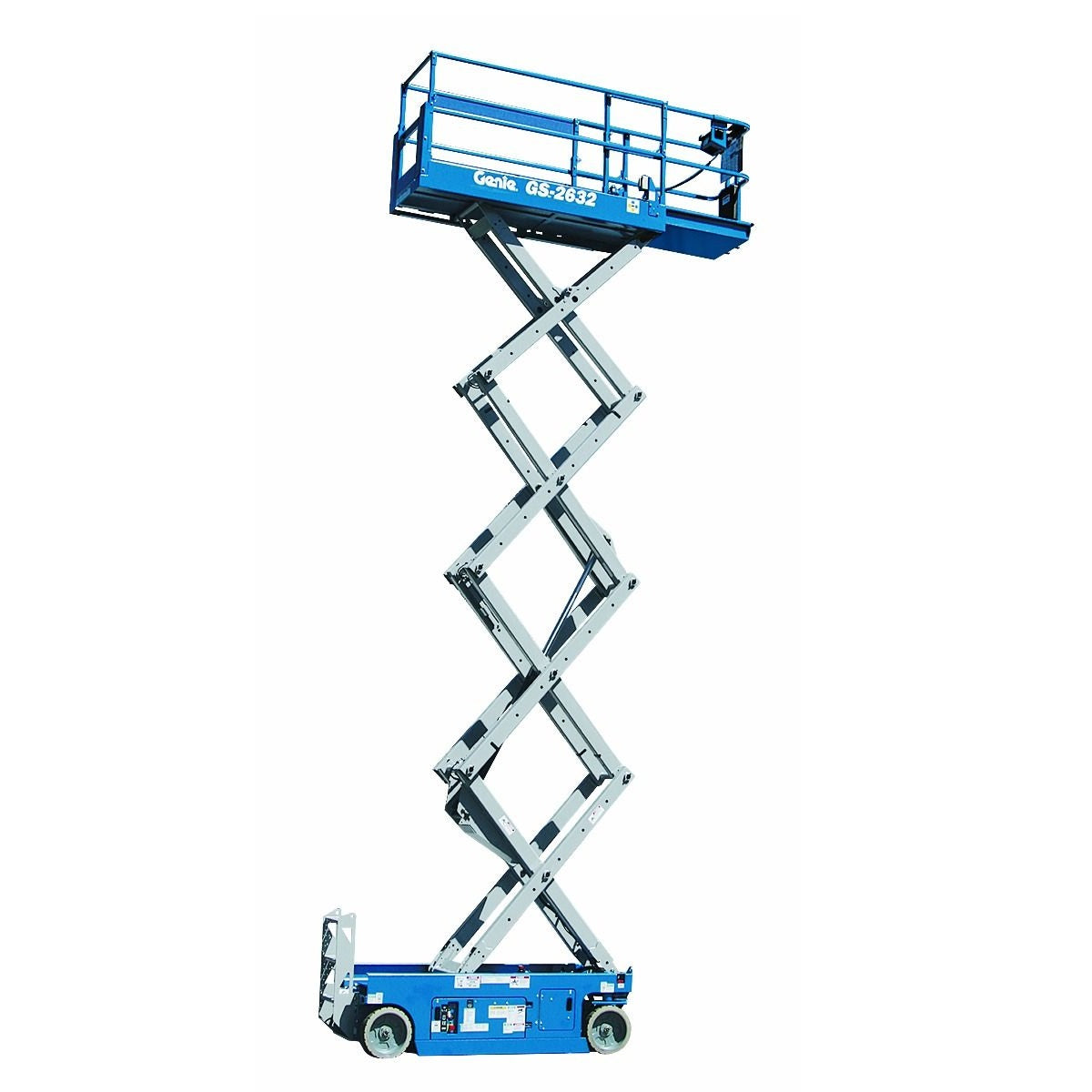 Scissor Lift - 7.9m (26ft) electric Narrow access - Mega Hire