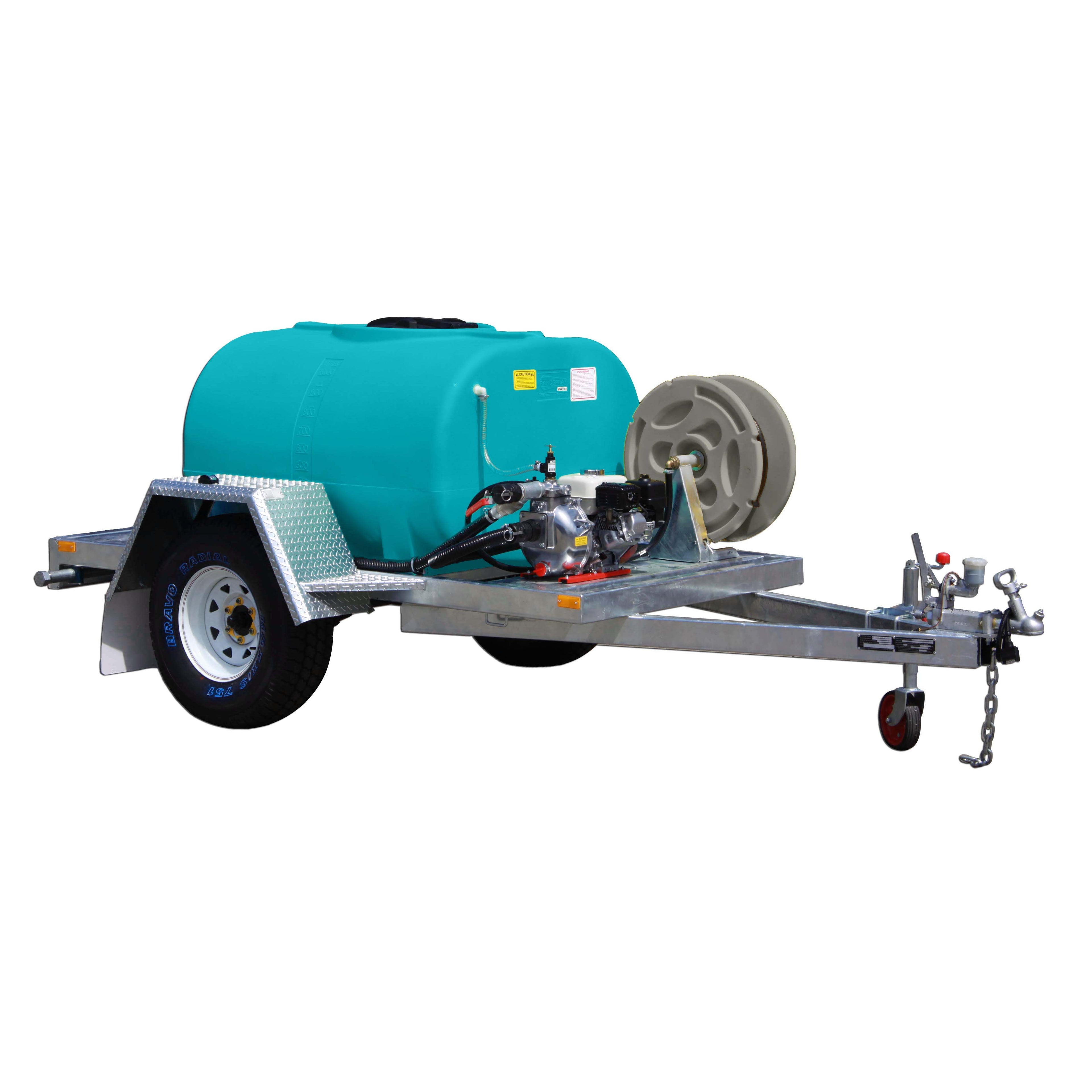 Trailer - water cart (diesel pump) - Mega Hire