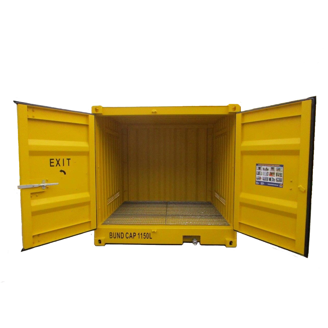 Storage containers - dangerous goods - Mega Hire