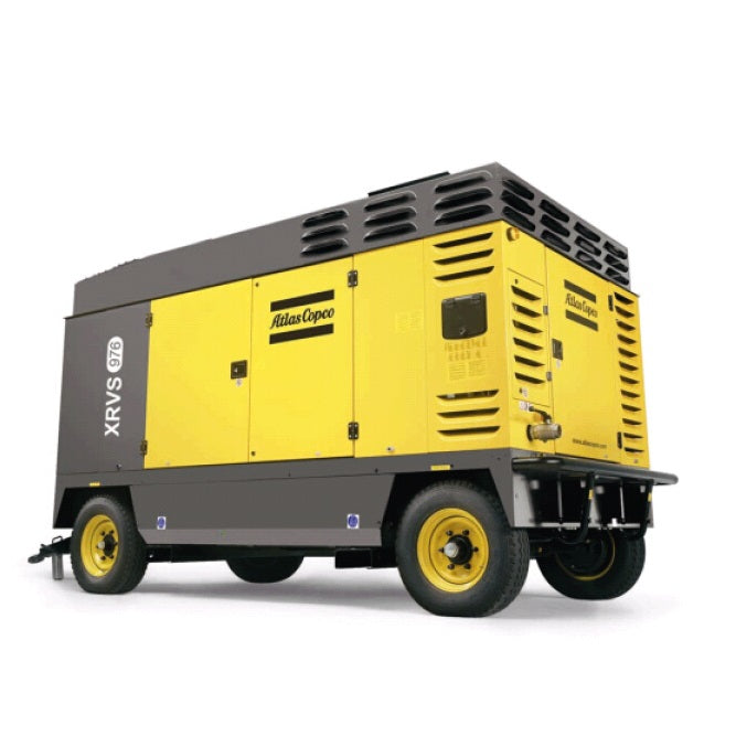 Air compressor - 1000CFM - 370PSI (Diesel) - Mega Hire