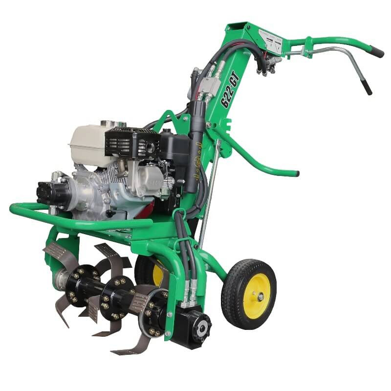 Lawn Rotary Tiller - Petrol - Mega Hire