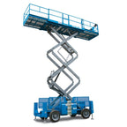 Scissor Lift - 16m (53ft) Rough Terrain - Mega Hire