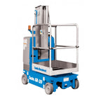 Vertical man lift - 6.0m (20ft) Electric - Mega Hire