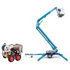 Trailer cherry picker (17m) & Pressure Washer Package - Mega Hire