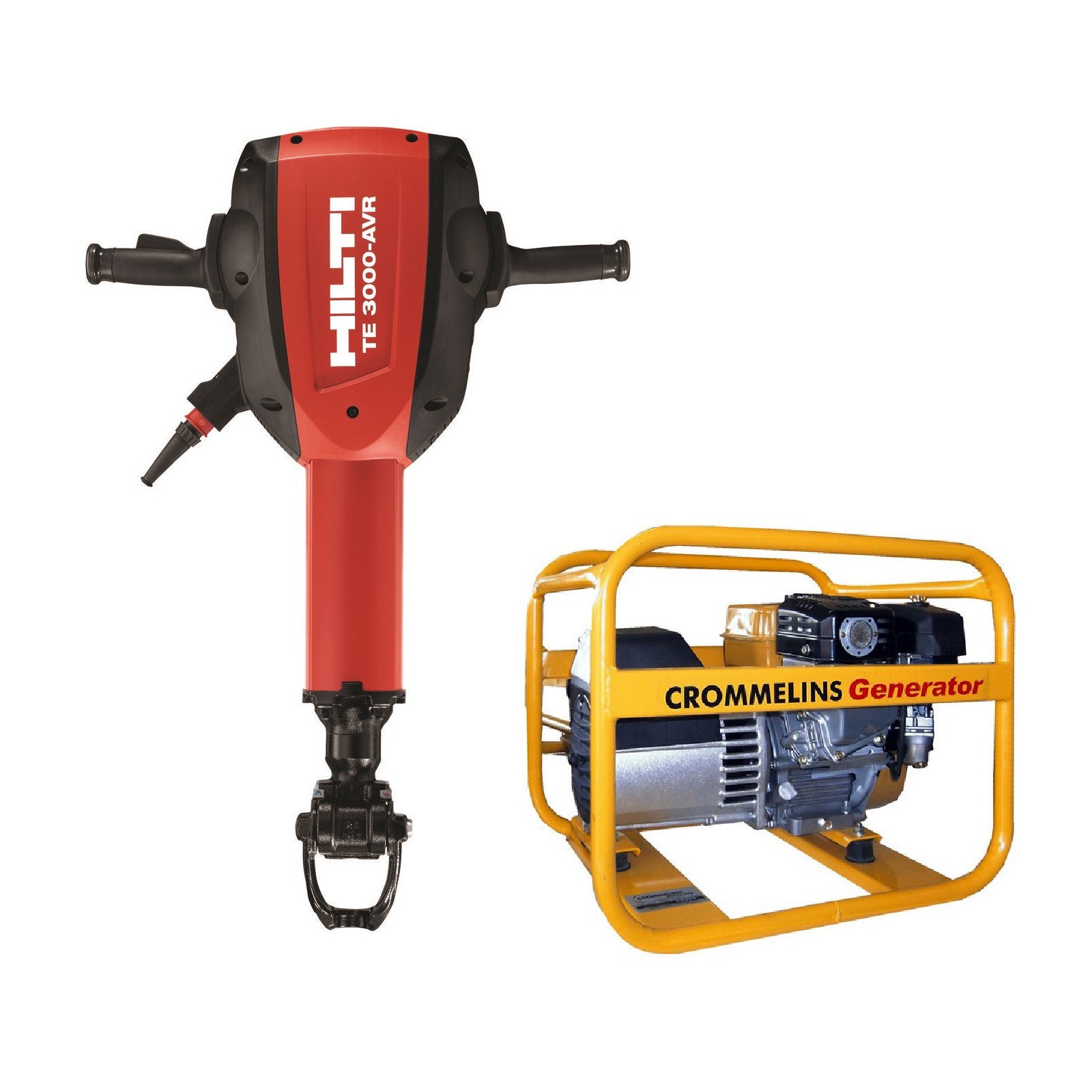 Jackhammer Hilti (Heavy) & Generator Package - Mega Hire
