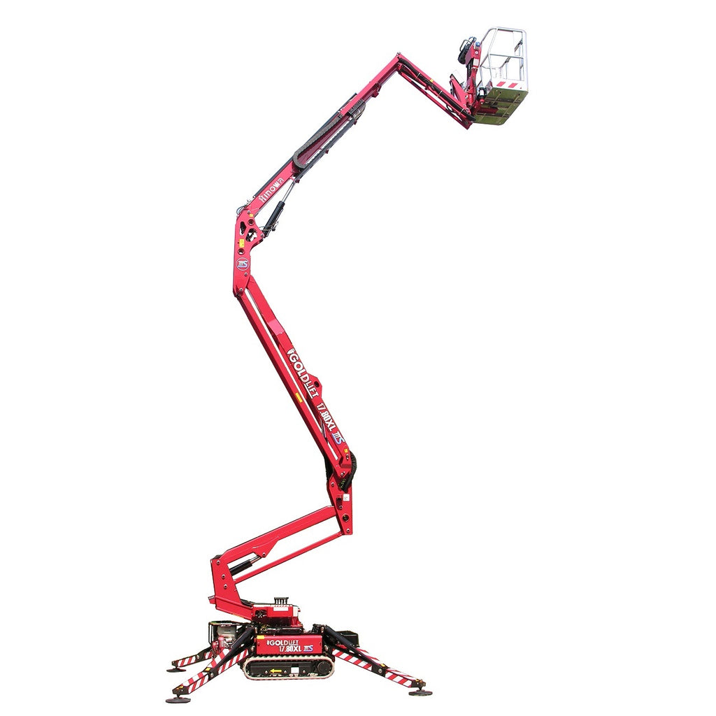 Mobile spider boom - 13m (43ft) Tracks - Mega Hire