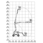 Mobile knuckle boom - 10.6m (34ft) diesel - Mega Hire