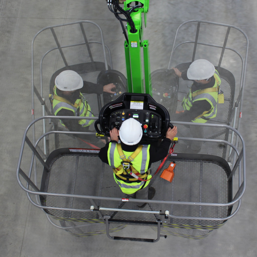 Mobile knuckle boom - 26m (85ft) diesel hybrid - Mega Hire