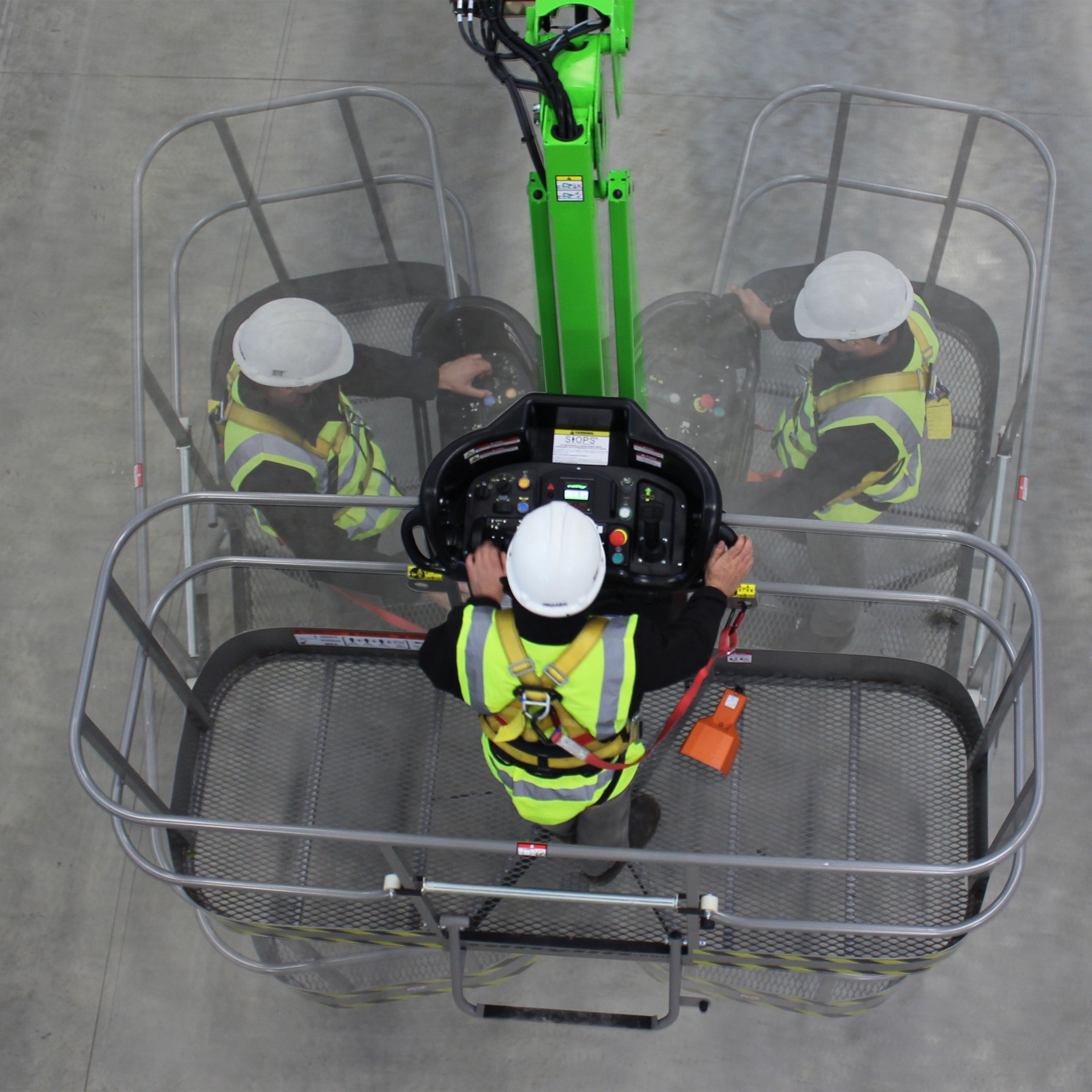 Mobile knuckle boom - 26m (85ft) diesel hybrid - Mega Hire