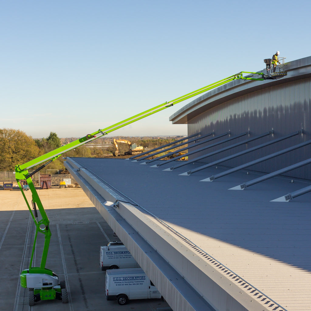 Mobile knuckle boom - 26m (85ft) diesel hybrid - Mega Hire