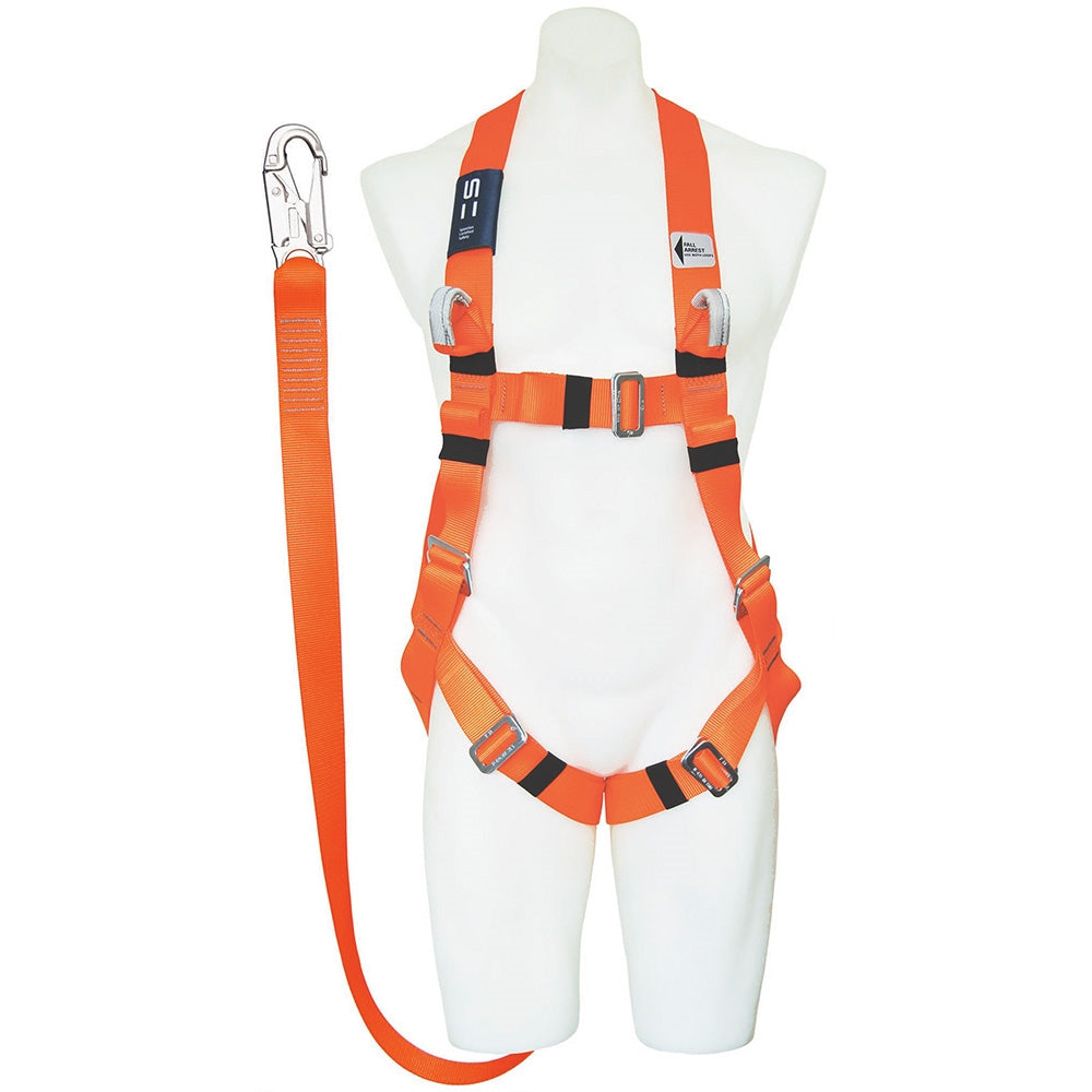 Safety harness with lanyard - Mega Hire