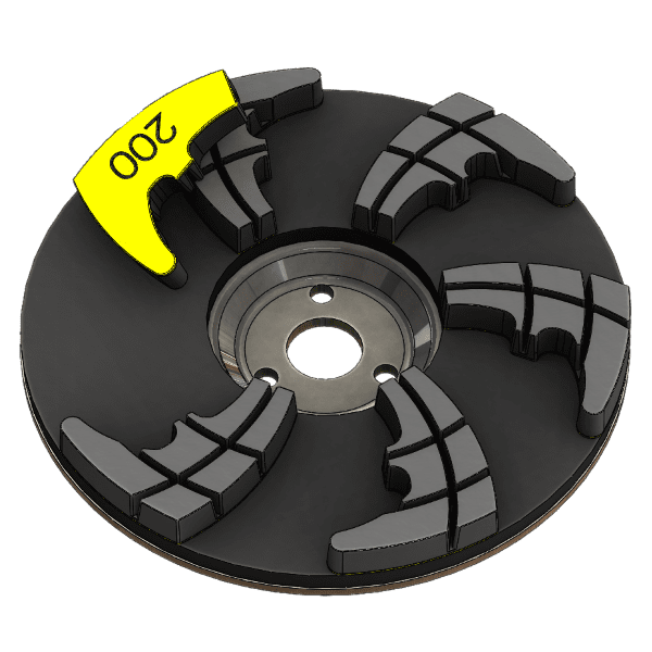 Concrete floor grinder heavy duty - 480mm - Mega Hire