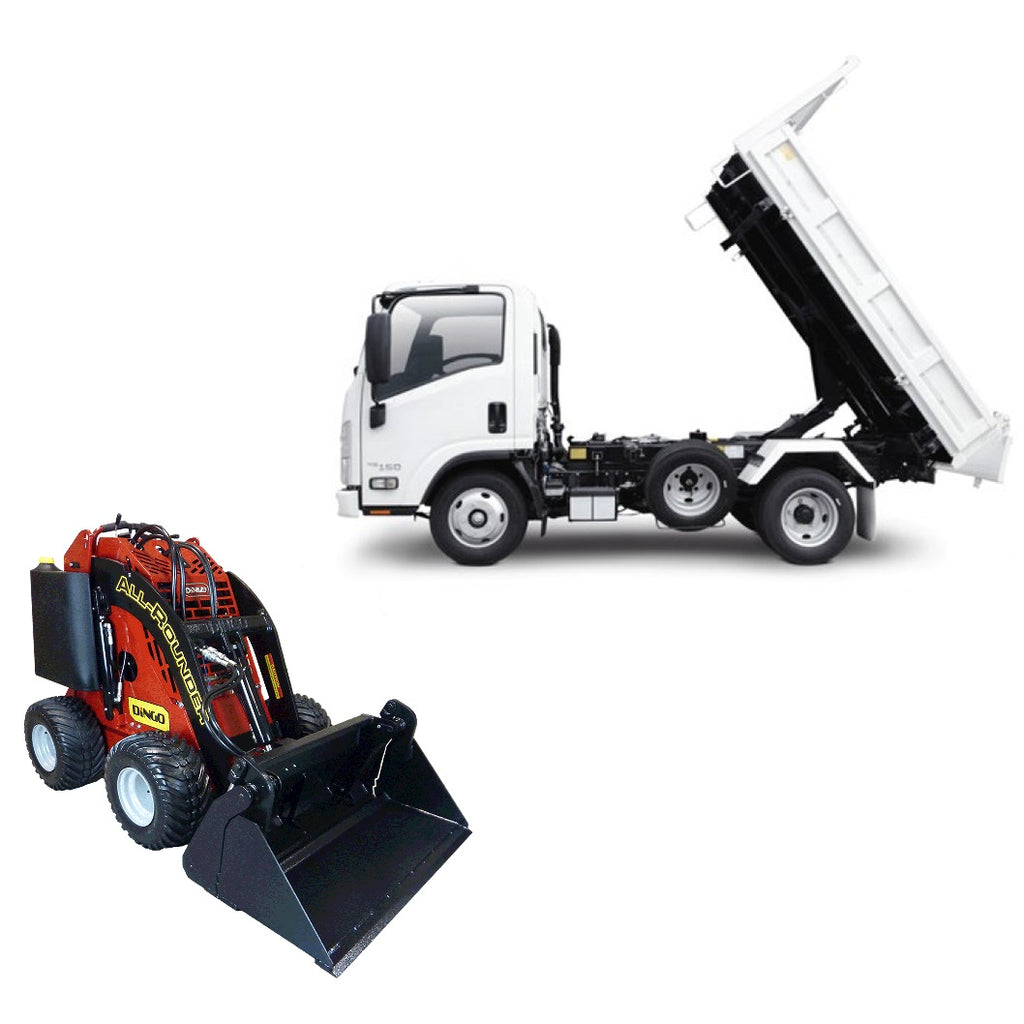 Tipper Truck 2.0T & Dingo package - Mega Hire