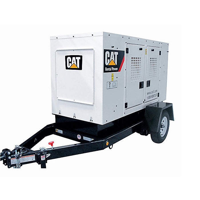 Generator on trailer - 20kVA Diesel Silenced - Mega Hire