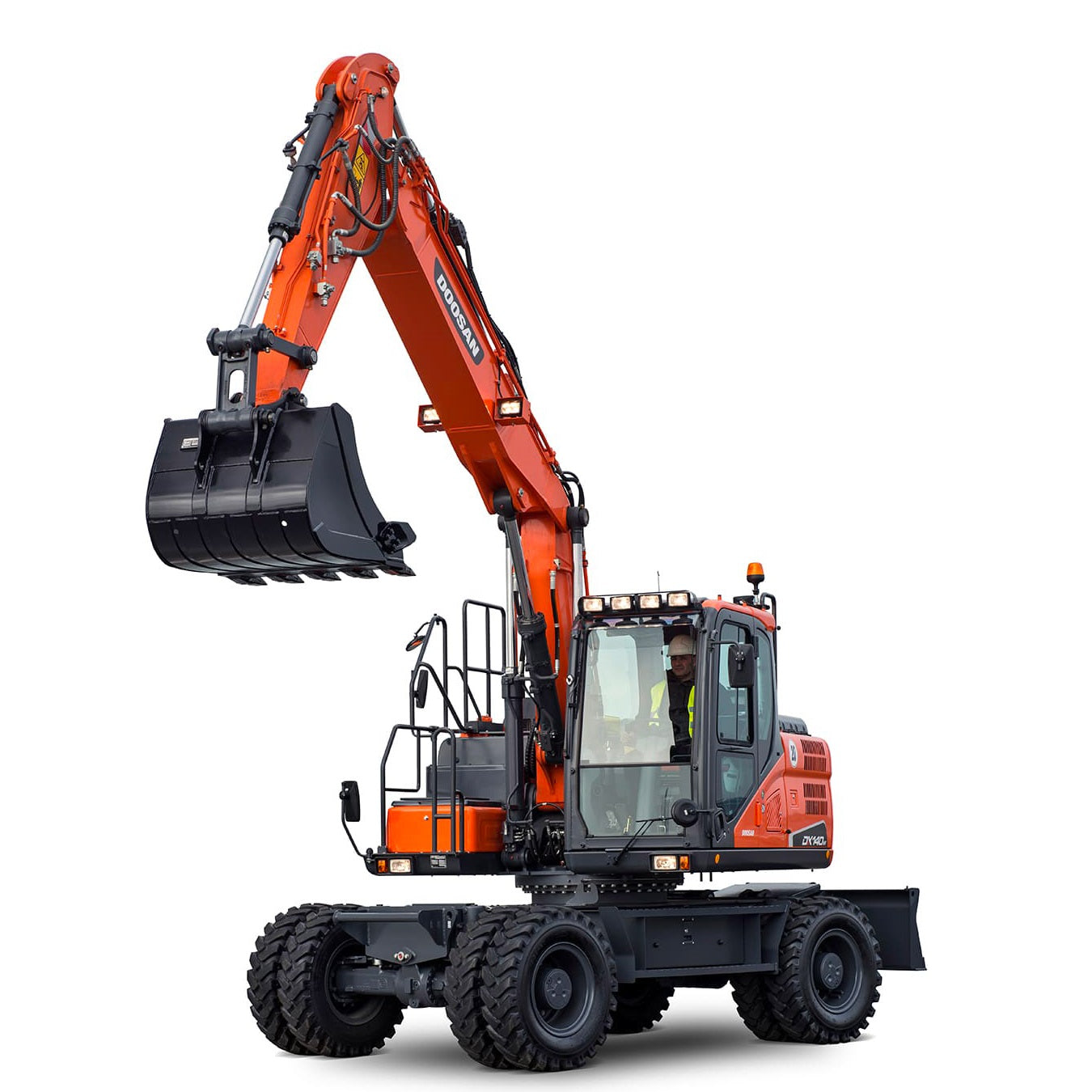 Excavator - 14T wheeled - Mega Hire