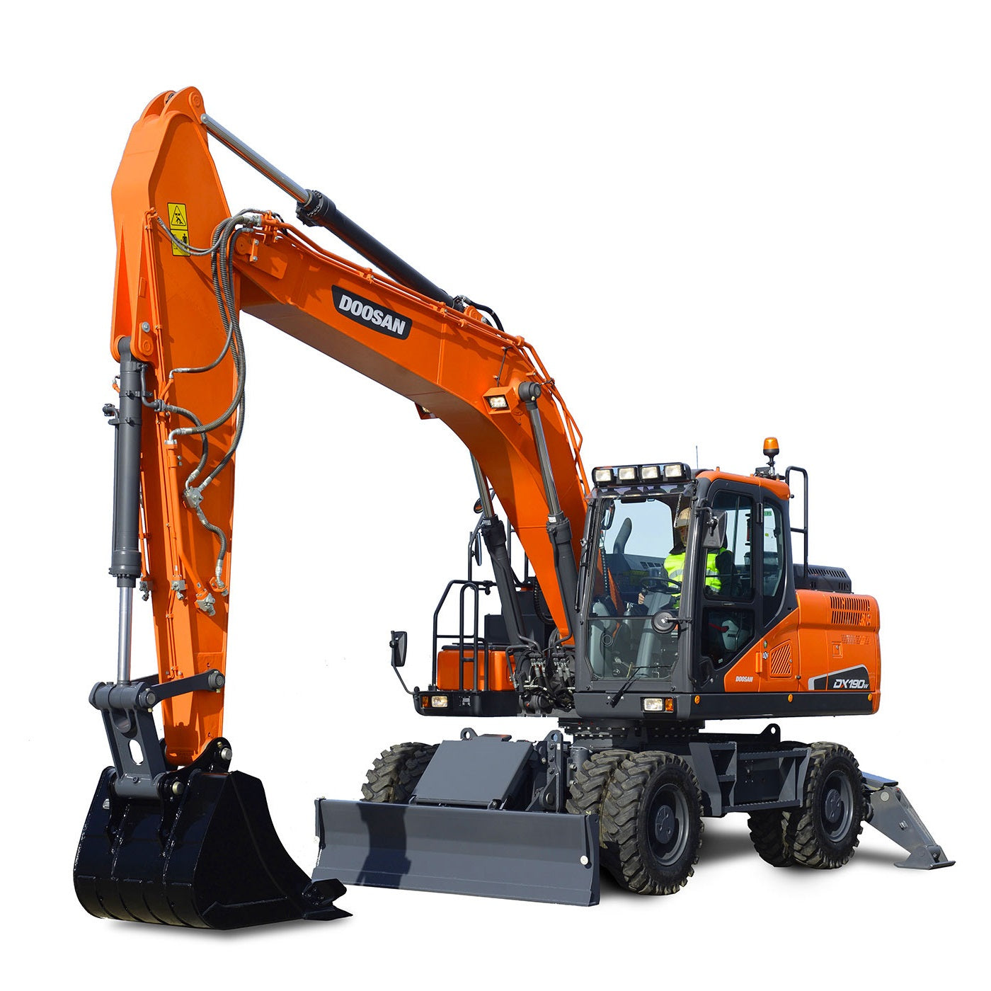 Excavator - 20T wheeled - Mega Hire