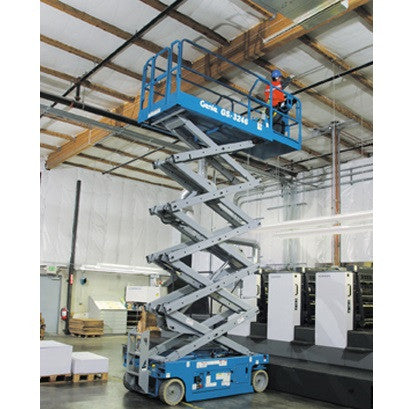 Scissor Lift - 9.8m (32ft) electric - Mega Hire