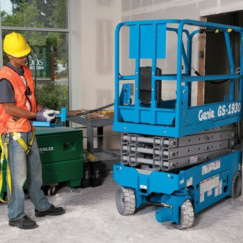 Scissor Lift - 5.8m (19ft) electric - Mega Hire