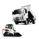 Tipper Truck 3.5T & Bobcat T110 loader package - Mega Hire