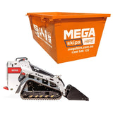 Tracked mini-loader & Skip bin package - Mega Hire